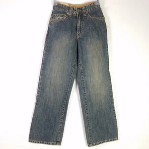 ELEMENT Skate Jeans Blue Straight Skateboard Vintage Wash Junior Size 22 - Picture 1 of 10