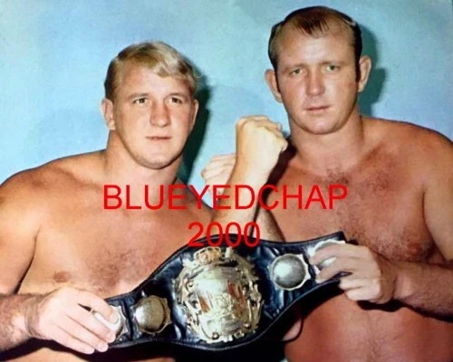 FOTO DE LUCHA LIBRE DE TERRY & DORY FUNK JR 8 X 10 NUEVA Foto 1 de 1