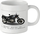 BMW R80/7 Motorrad Motorrad Tee Kaffeebecher Biker Geschenk bedruckt UK