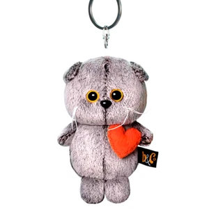 BUDI BASA АВВ-012 Keychain Cat Basik Scottish Fold, Premium Designer Plush Toy - Picture 1 of 3