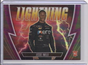 2023 Chronicles #9 Jesse Iwuji Lightning Purple Prizm 13/25 Rookie RC - Picture 1 of 1