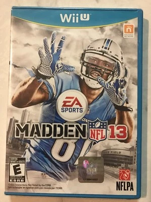 🏈Brand New!!! Madden NFL 13 (Nintendo Wii U, 2012) Factory Sealed!!!🏈 - Image 1 of 2