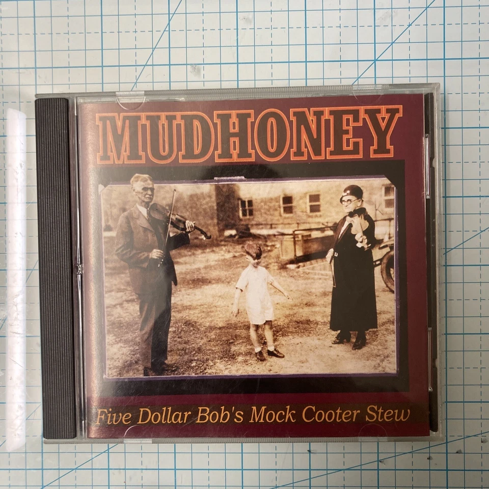 USED 'Five Dollar Bob's Mock Cooter Stew'- Mudhoney CD. 1993. Very Good Shape. Foto 1 de 4