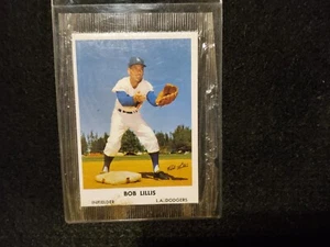 1961 Bell Brand Unopened Sealed Cello Pack Bob Lillis Dodgers - Picture 1 of 2