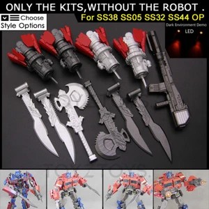 Double Blade LED Cannon Axe Knife Weapon Upgrade Kit For SS38 SS05 SS32 SS44 OP - Picture 1 of 20