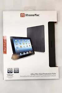 XtremeMac MicroFolio Ultra-Thin Protection For iPad 2/3 GEN- Black - IPD-MF3 13 - Picture 1 of 9