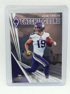 Adam Thielen 2019 Panini Phoenix Football - Catching Fire - Minnesota Vikings - Picture 1 of 2