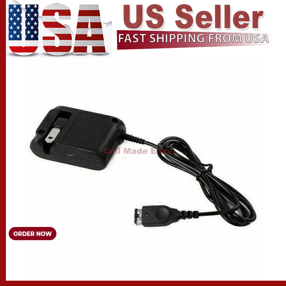Nuevo cable cargador adaptador de pared para Nintendo DS Game Boy Advance GBA SP NTR-002 Foto 1 de 4