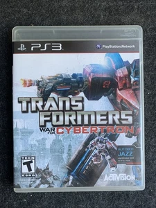 Transformers : War for Cybertron (PlayStation PS3, 2010, No Manual) - Picture 1 of 2