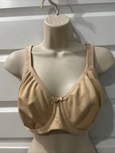 Elomi EL3911 glättender nahtloser Bügel-BH volle Abdeckung beige Größe 36 DD EUC - Bild 1 von 8