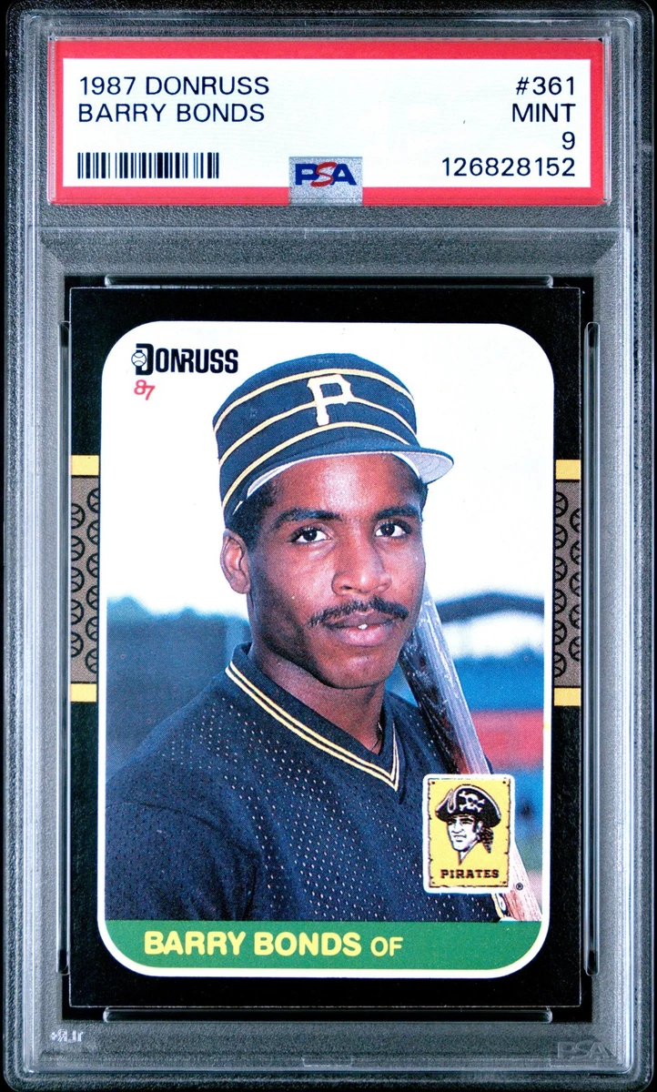 1987 Donruss Barry Bonds Baseball Trading Cards & Accessories for