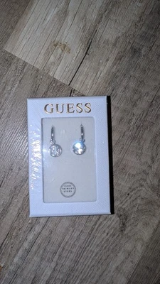 GUESS Schmuck Damen Ohrringe Creolen mit Anhänger JUBT01504JWRHT/U NEU OVP - Bild 1 von 2
