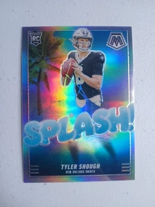 2025 Panini Mosaic Tyler Shough - Splash Silver Prizm (RC) #17 - Picture 1 of 2