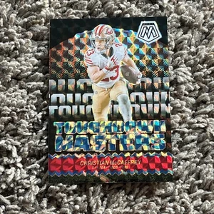 2024 Mosaic Touchdown Masters Christian Mccaffrey azul reactivo/99 - Imagen 1 de 3
