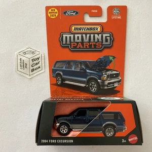 2025 MATCHBOX Moving Parts - 2004 Ford Excursion (Blue #50 Opening Hood) F00 - Picture 1 of 1