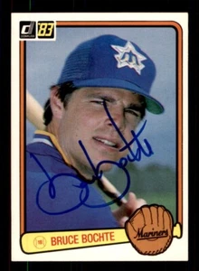 1983 Donruss Baseball #127 Bruce Bochte Signed Autograph (no COA) - Picture 1 of 2