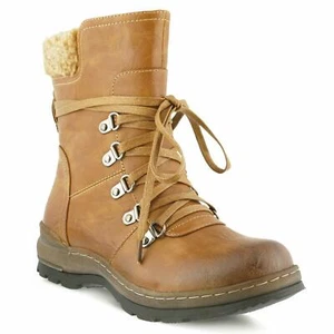 Patrizia Cicely Boots Medium Brown New - Picture 1 of 4