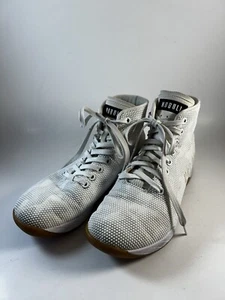 Nobull Superfabric Canvas Trainer High Top Sneaker White Camo M 6 W 7.5 No Bull - Picture 1 of 9