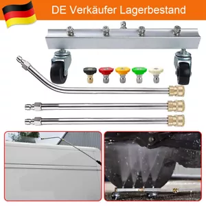 Fahrwerk Reiniger Hochdruckreiniger Unterbodenreiniger Autowäsche Wasser Besen - Bild 1 von 7