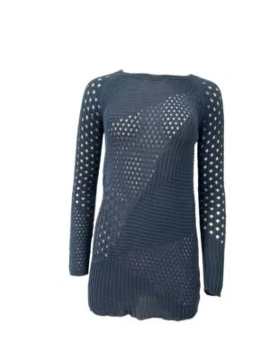 RICHARD CHAI Mujer Azul Patchwork Crochet #9F11 XS NUEVO CON ETIQUETAS Foto 1 de 3