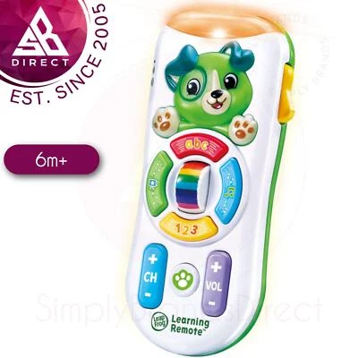 LeapFrog Kanal Spaß Lernen Fernbedienung Baby Spielzeug │ Abc S Und Zahlen │ 6m+ - Bild 1 von 4
