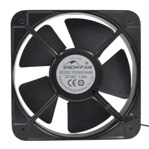YY20060H48B 20CM 20060 DC 48V 1.85A 2 line double ball bearing cooling fan - Picture 1 of 4