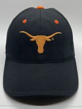 NCAA UT Texas Longhorns Cap Hat Adult Adjustable Black 100% Cotton Starter