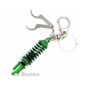TEIN Suspension Damper Coilover Keychain Official JDM TN016-008GG Green/Green - Picture 1 of 1
