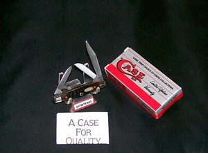 Case XX 6333 Knife Circa-1994 Rogers Jigged Handles 2-5/8" W/Packaging,Papers - Picture 1 of 12