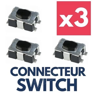 3 Interruptor Llave Mando para Control Remoto Peugeot 207 307 308 407 Partner - Picture 1 of 2