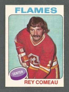 1975-76 OPC O-Pee-Chee Hockey Rey Comeau #248 Atlanta Flames NM/MT *4