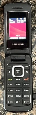 Samsung SPH-M270 Flip Phone Black - Image 1 of 3