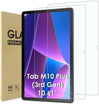 Screen Protector For Lenovo TAB P12 M10 Plus M11 M8 4th 3rd Gen Tempered Glass - Image 1 of 4