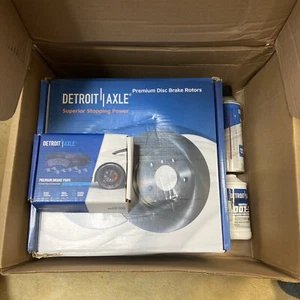 Detroit Axle Rear Brake Kit for 2005-2010 Honda Odyssey Disc Brake Rotors Pads - Picture 1 of 2