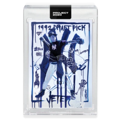 DEREK JETER TOPPS PROJECT 2020 #93-1993 #98 RC-Yankees-Gregory Siff - Image 1 of 2