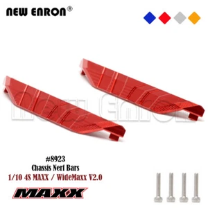 8923 Chassis Nerf Bars Outer Wing Guard for RC 1/10 Traxxas Maxx 4S WideMaxx 2.0 - Picture 1 of 17