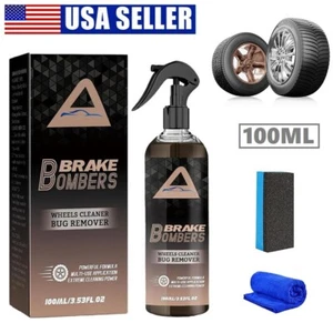 Stealth Garage Brake Bomber Non-Acid Wheel Cleaner Car Tire Wheel Cleaner USA - Picture 1 of 14