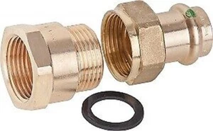 Viega Red Brass Profipress Fittings Straight with Internal Thread - Picture 1 of 1