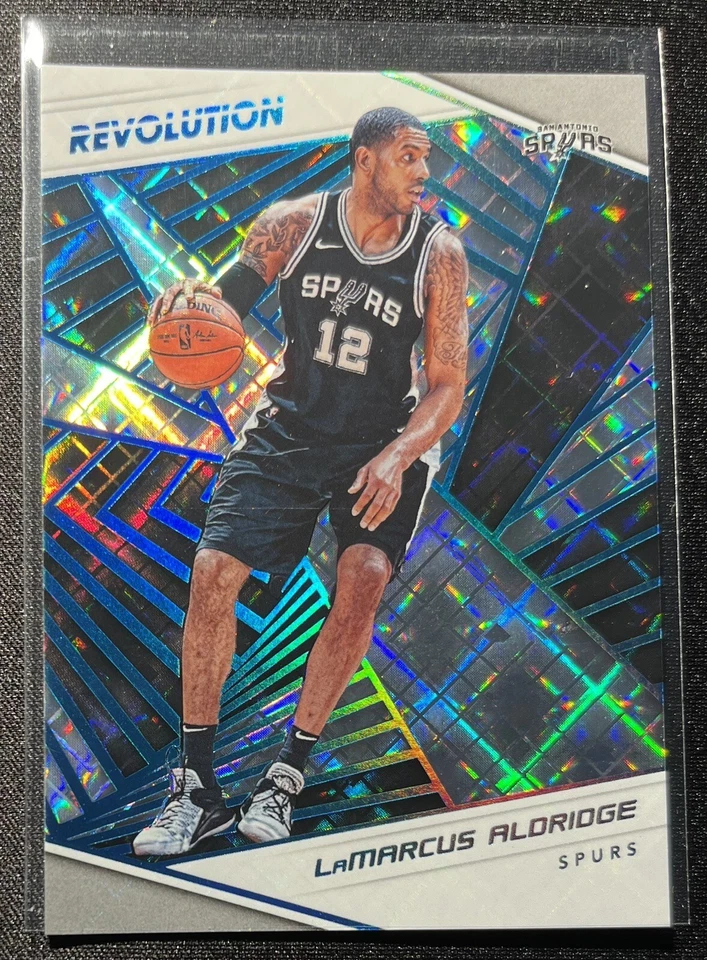 2018-19 Panini Revolution Cosmic /100 LaMarcus Aldridge #77 - Image 1 of 2