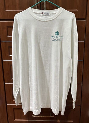 Новая винтажная мужская футболка 90-х Giorgio Beverly Hills Wings O/S без ценников - Изображение 1 из 3