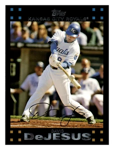 2007 Topps David DeJesus Kansas City Royals #541 Centered Mint - Picture 1 of 2