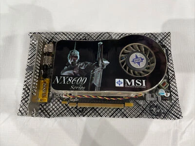 MSI NVIDIA GeForce 8600 GTS (NX8600GTST2D256EOC) 256MB GDDR3 SDRAM PCI... - Image 1 of 4