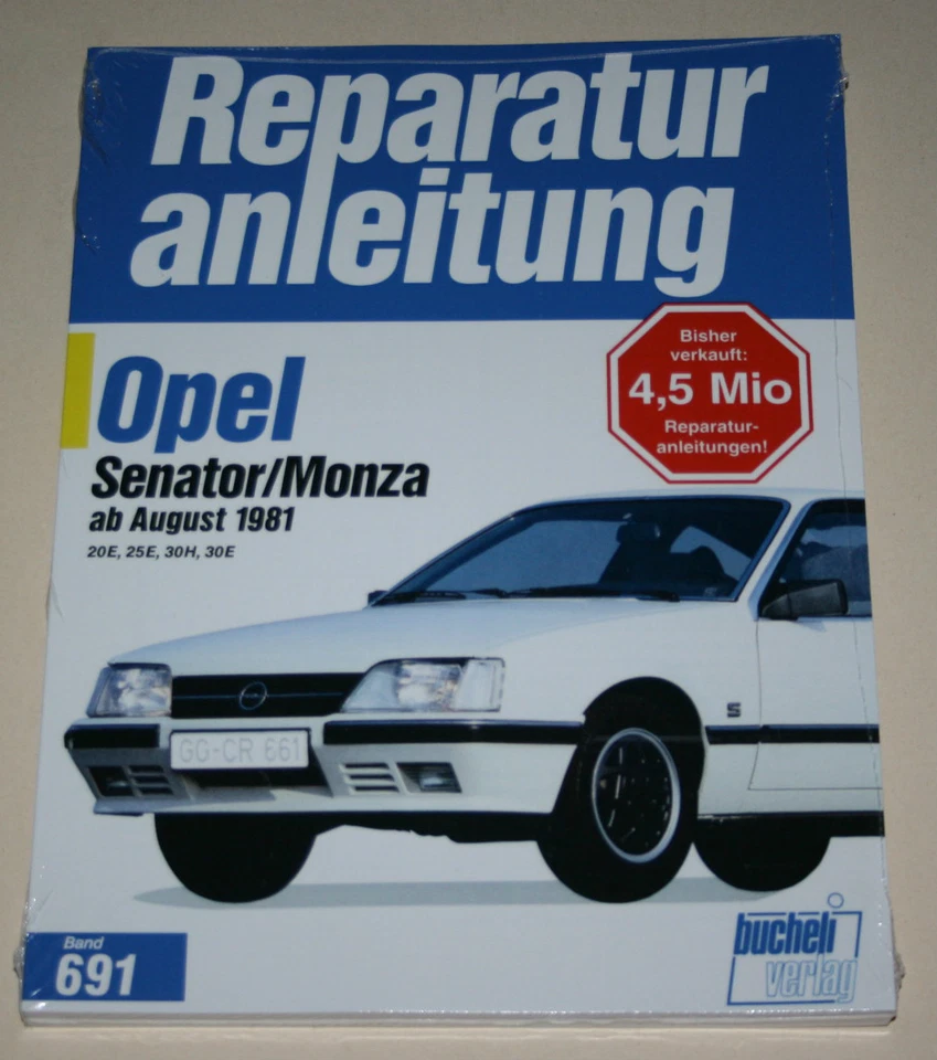 Manual De Reparación Opel Senator A A2 + Monza, A Partir Del Año 1981 - Imagen 1 de 1