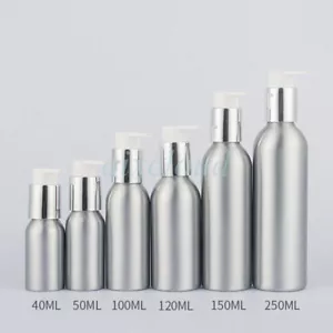 Ingrosso Vuoto Alluminio 40ml-500ml Lozioni Pompa Bottiglie Gel Crema Contenitore - Foto 1 di 15