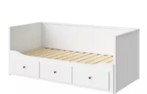Hemnes Tagesbett von Ikea mit drei Schubladen und Matraze 80x200 weiss /fast neu - Bild 1 von 1