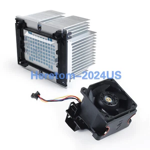 For Lenovo Thinksystem SR590 Heatsink 01KP655 & Fan 01KR062 W/Cage - Picture 1 of 10