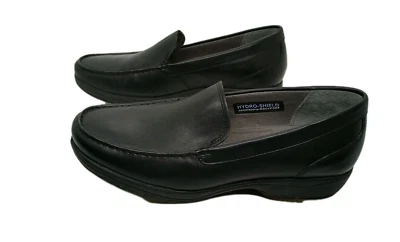 Rockport Shoes Women 9.5M Waterproof Black Leather Slip On Cushioned Comfort - Image 1 of 4