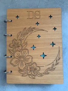 Quaderno ad Anelli realizzato in Legno, Personalizzabile. - Foto 1 di 1