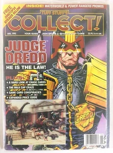 Tuff Stuff's COLLECT! Magazine Aug 1995 Polybag Sealed Judge Dredd w/Inserts 9.0 - Picture 1 of 4