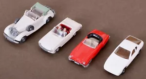 Lote De Modelos A Escala Wiking 14B 540K Mercedes SL Herpa Porsche 924 Vintage - Imagen 1 de 6